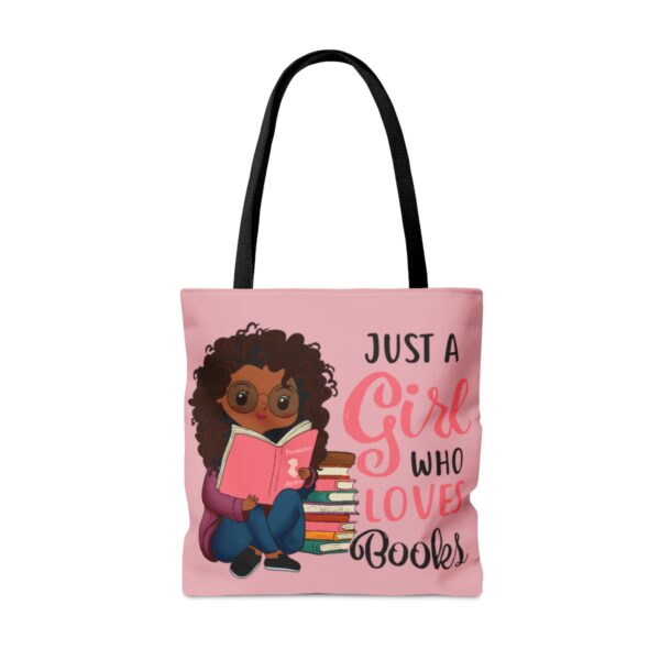 Just A Girl Who Loves Books Tote Bag