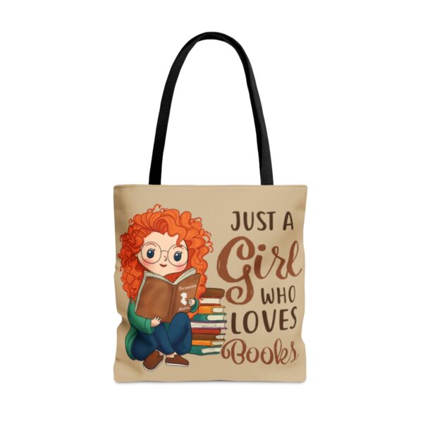 Just A Girl Who Loves Books Tote Bag