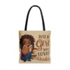 Just A Girl Who Loves Books Tote Bag