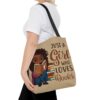 Just A Girl Who Loves Books Tote Bag