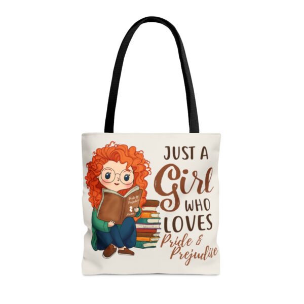 Just A Girl Who Loves Pride and Prejudice Tote Bag