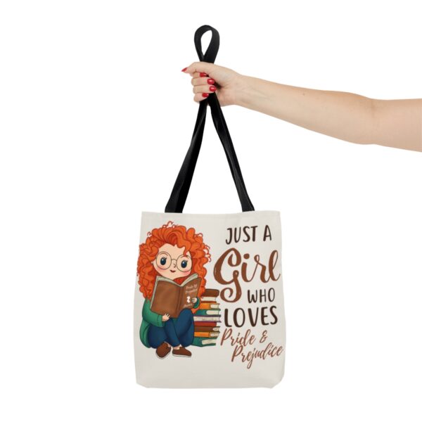 Just A Girl Who Loves Pride and Prejudice Tote Bag