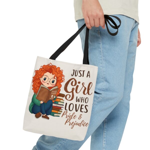 Just A Girl Who Loves Pride and Prejudice Tote Bag