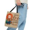 Just A Girl Who Loves Books Tote Bag