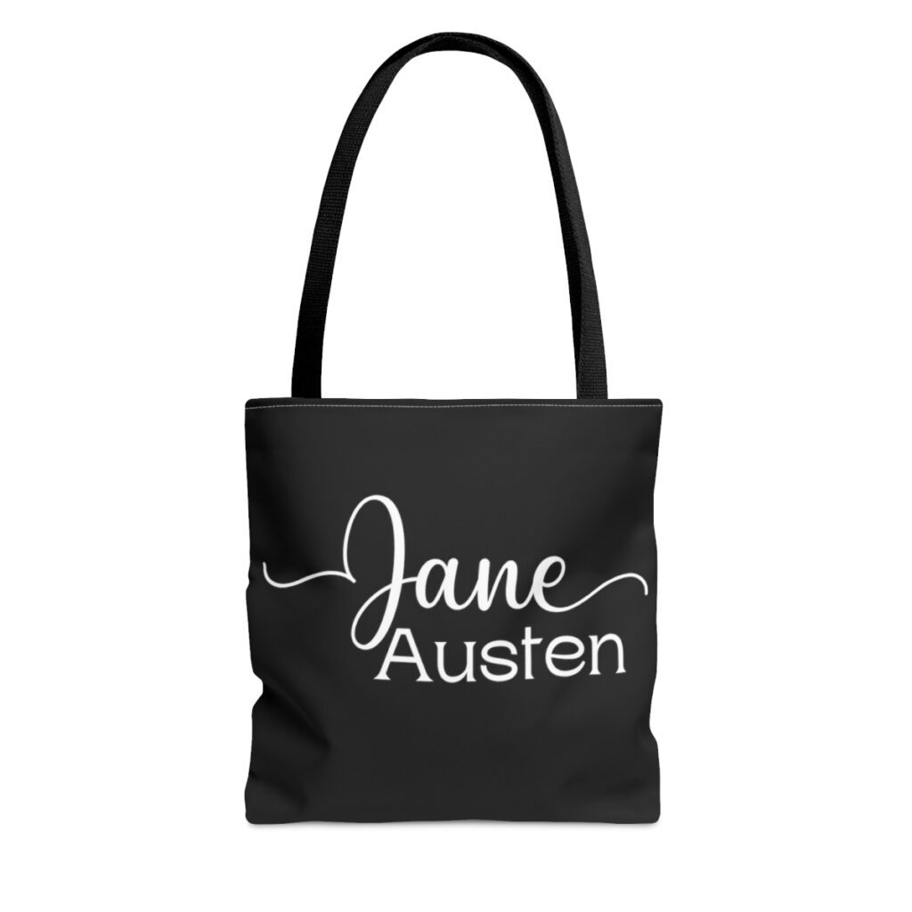 jane austen tote bag