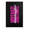 Obstinate Headstrong Girl Rug Black