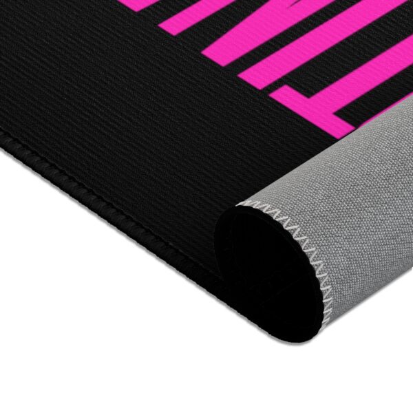 Obstinate Headstrong Girl Rug Black