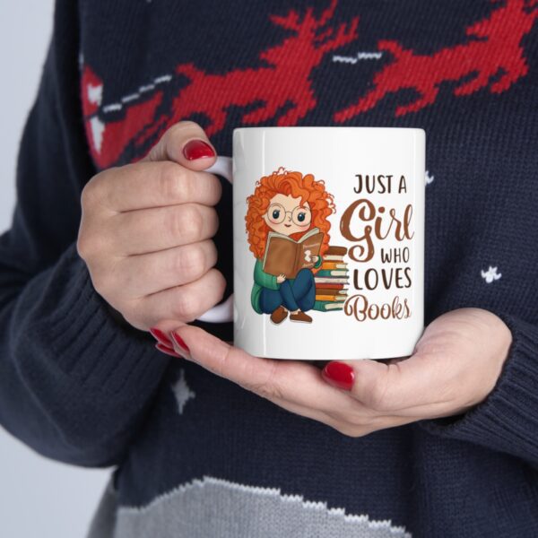 Just A Girl Who Loves Book Mug