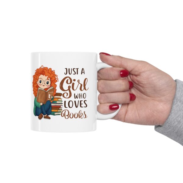 Just A Girl Who Loves Book Mug