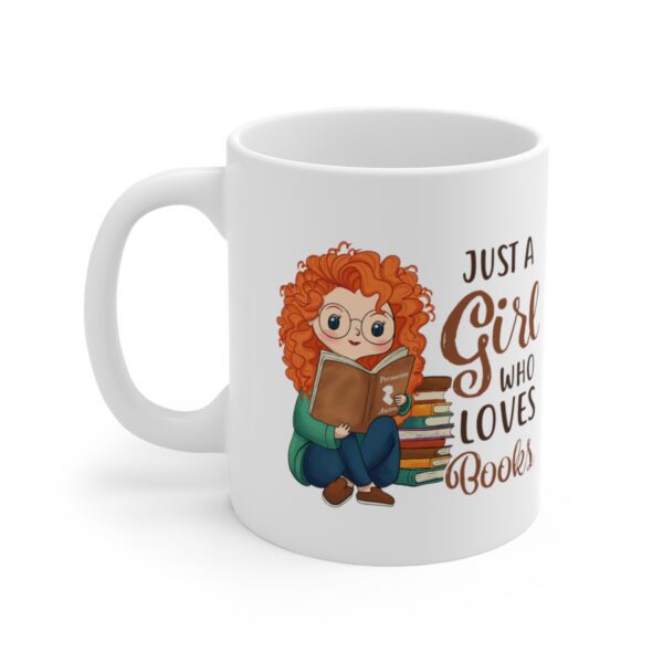 Just A Girl Who Loves Book Mug