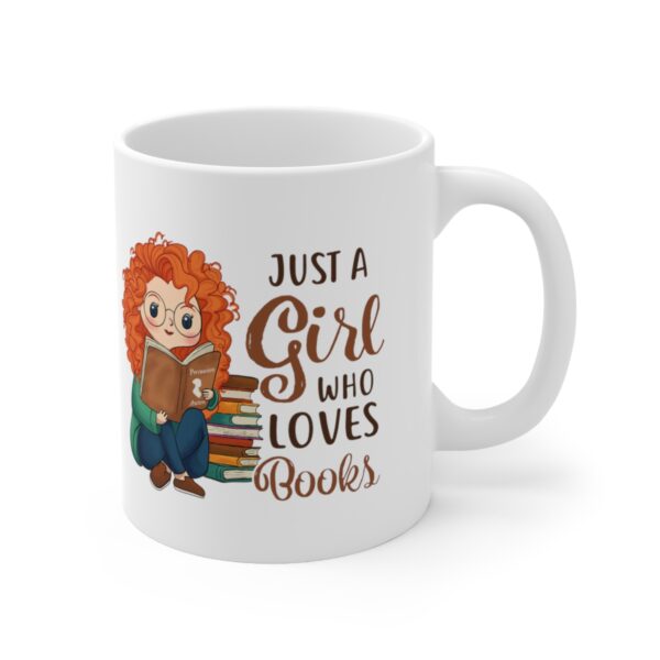 Just A Girl Who Loves Book Mug