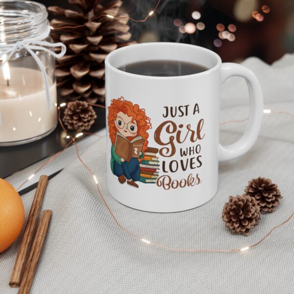 Just A Girl Who Loves Book Mug