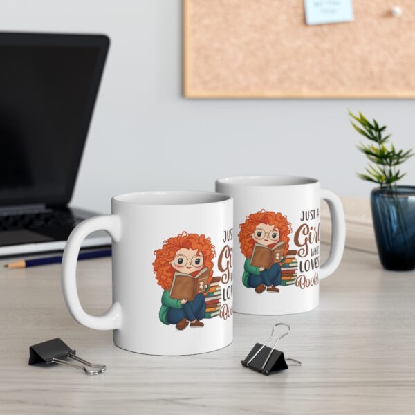 Just A Girl Who Loves Book Mug