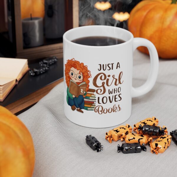 Just A Girl Who Loves Book Mug