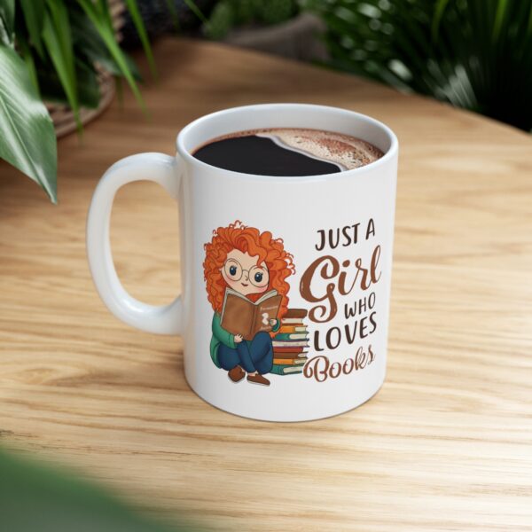 Just A Girl Who Loves Book Mug