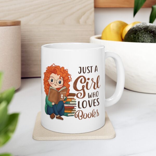 Just A Girl Who Loves Book Mug