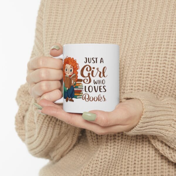 Just A Girl Who Loves Book Mug