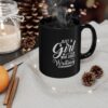 Just A Girl Who Loves Writing Mug Black