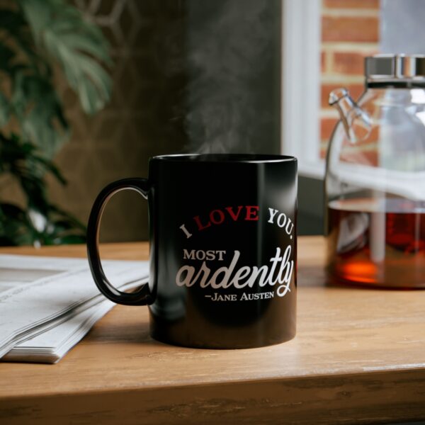 I Love you Ardently Mug Black