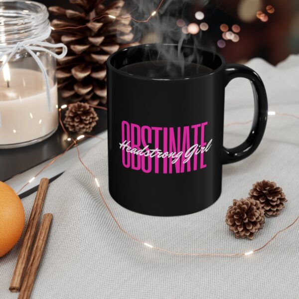 Obstinate Headstrong Girl Mug Black