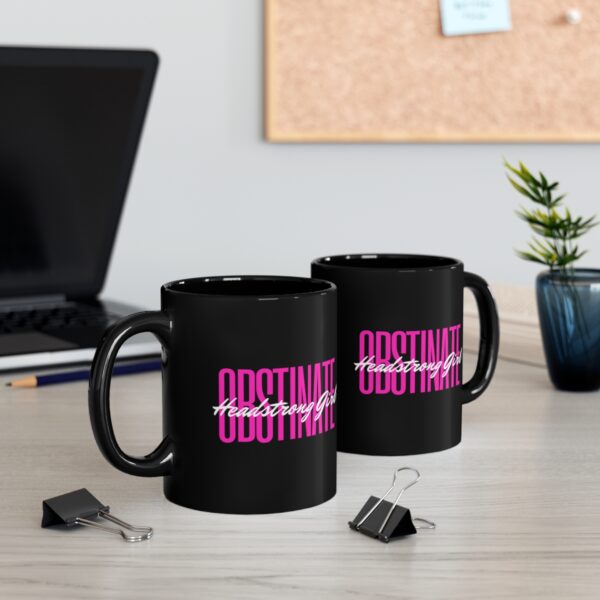 Obstinate Headstrong Girl Mug Black