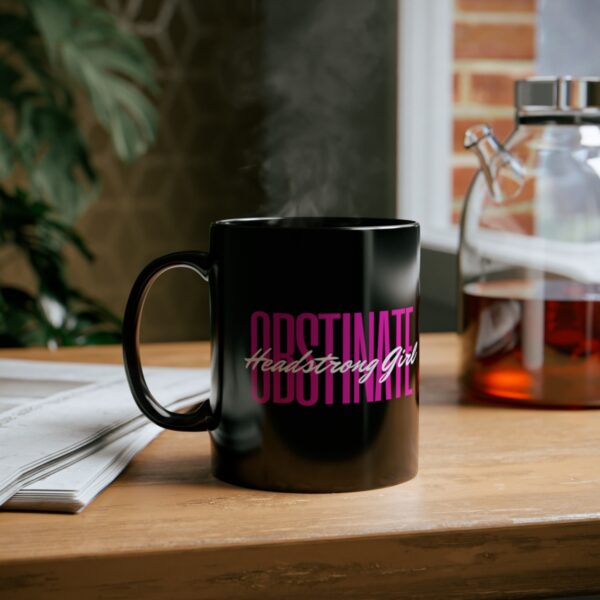 Obstinate Headstrong Girl Mug Black