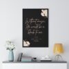 Jane Austen Emma Quote Canvas