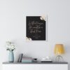 Jane Austen Emma Quote Canvas