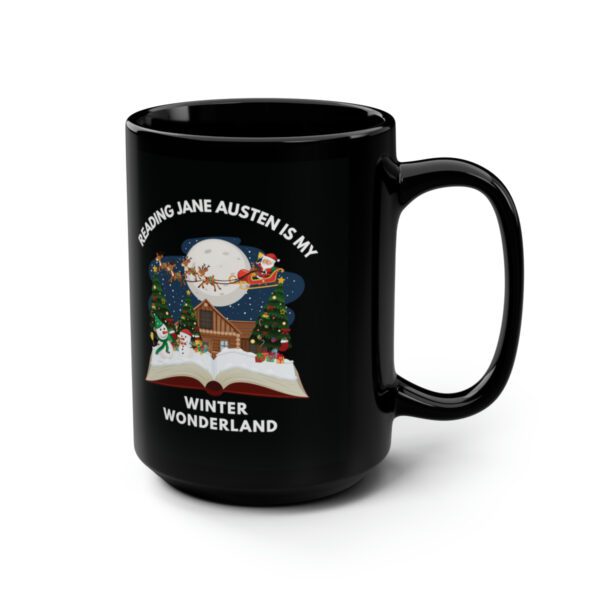 Jane Austen Christmas Mug