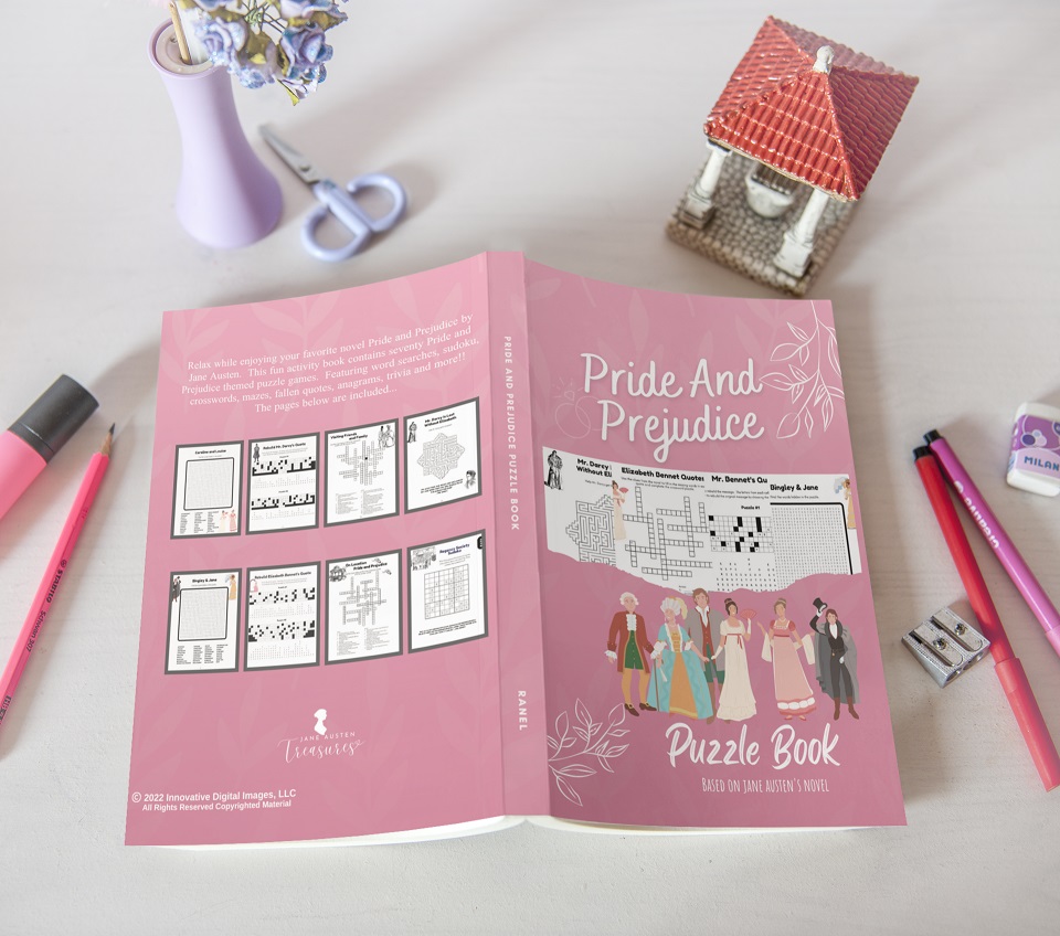 Jane austen pride and prejudice puzzle book