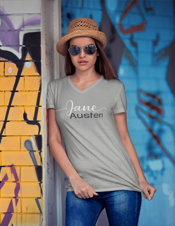 Austen V-Neck Shirt gray
