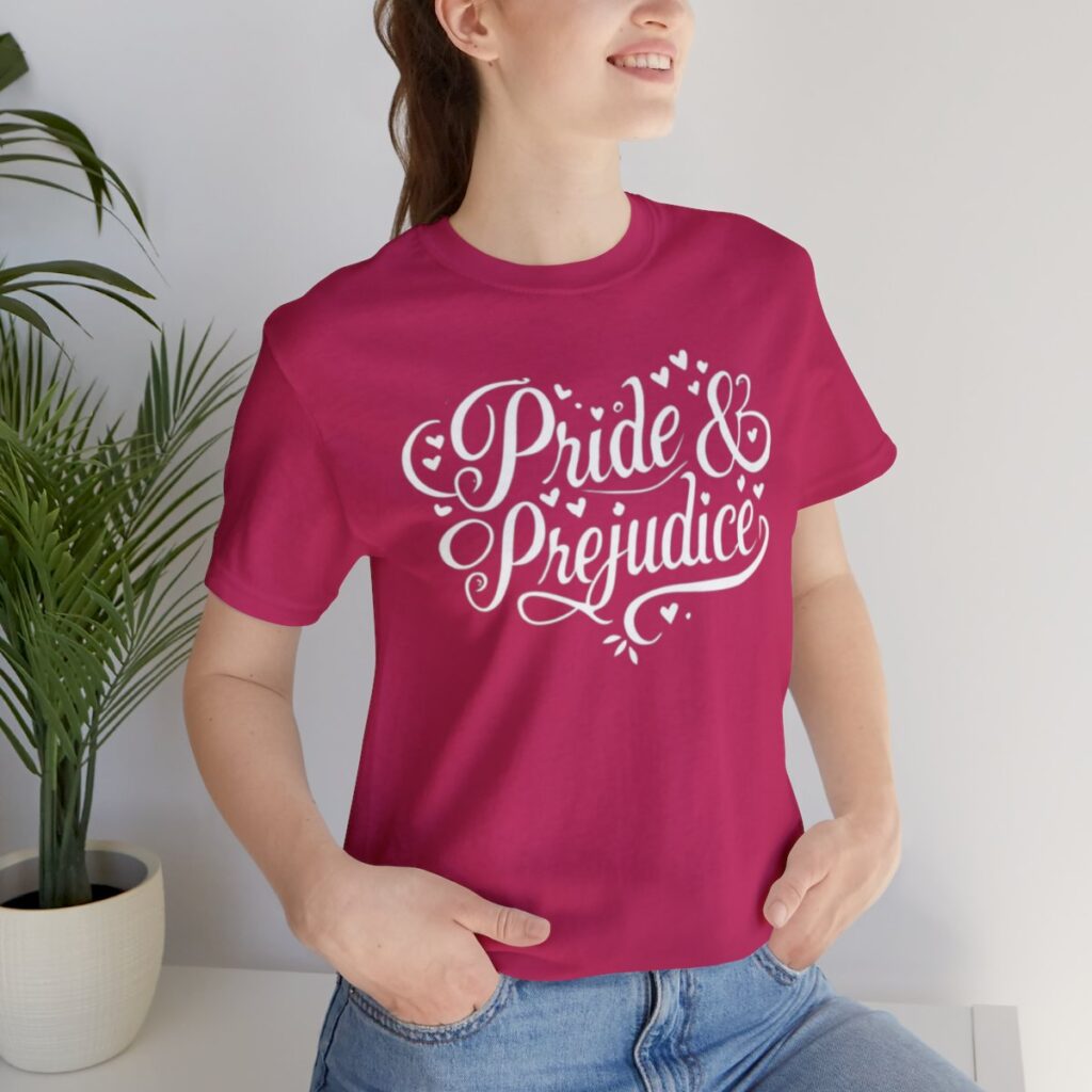 Pride and Prejudice Heart T-Shirt