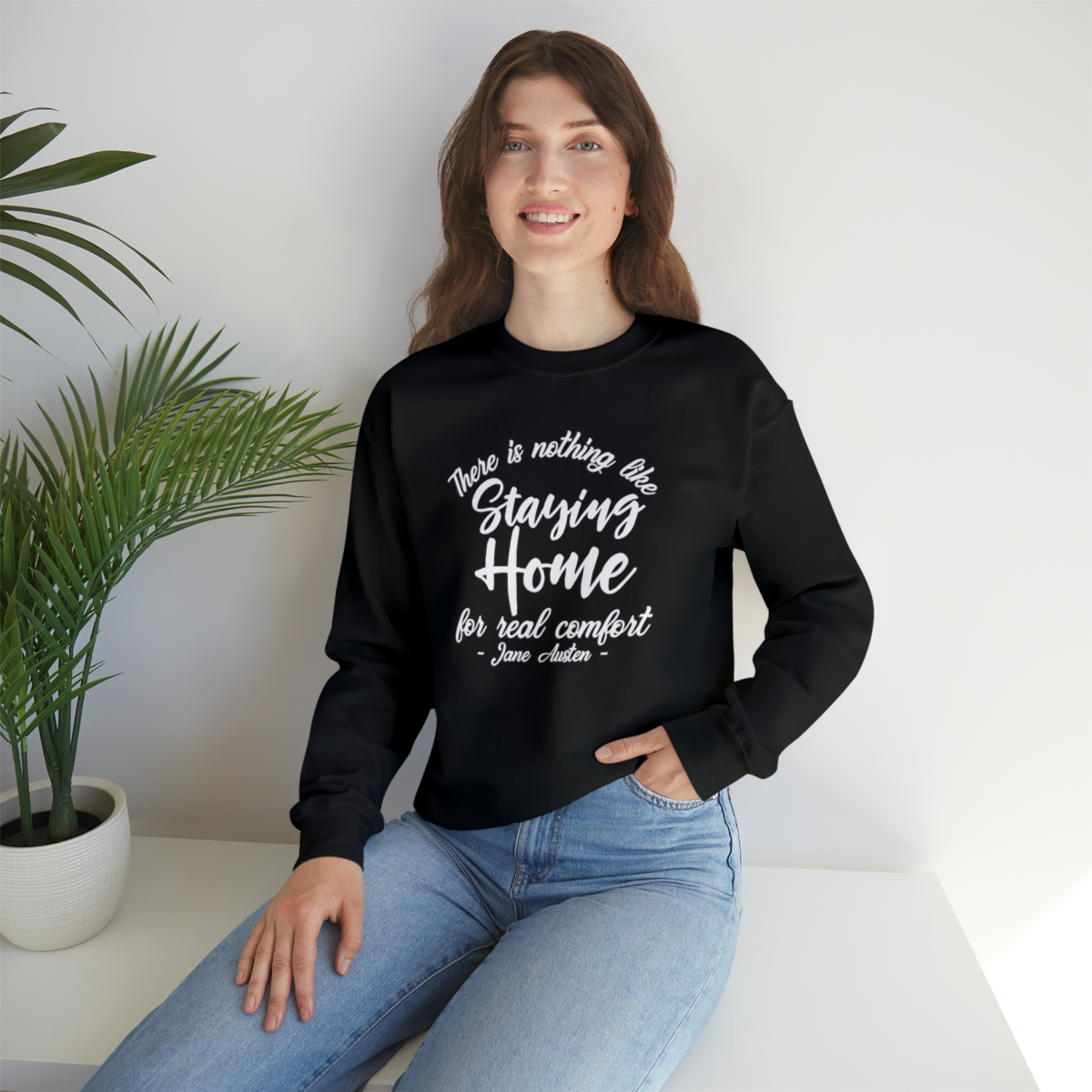 Jane Austen Quote Hoodie Sweatshirt