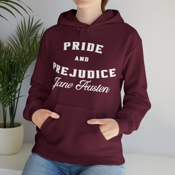 Pride and Prejudice Hoodie Burgundy