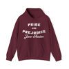 Pride and Prejudice Hoodie Burgundy