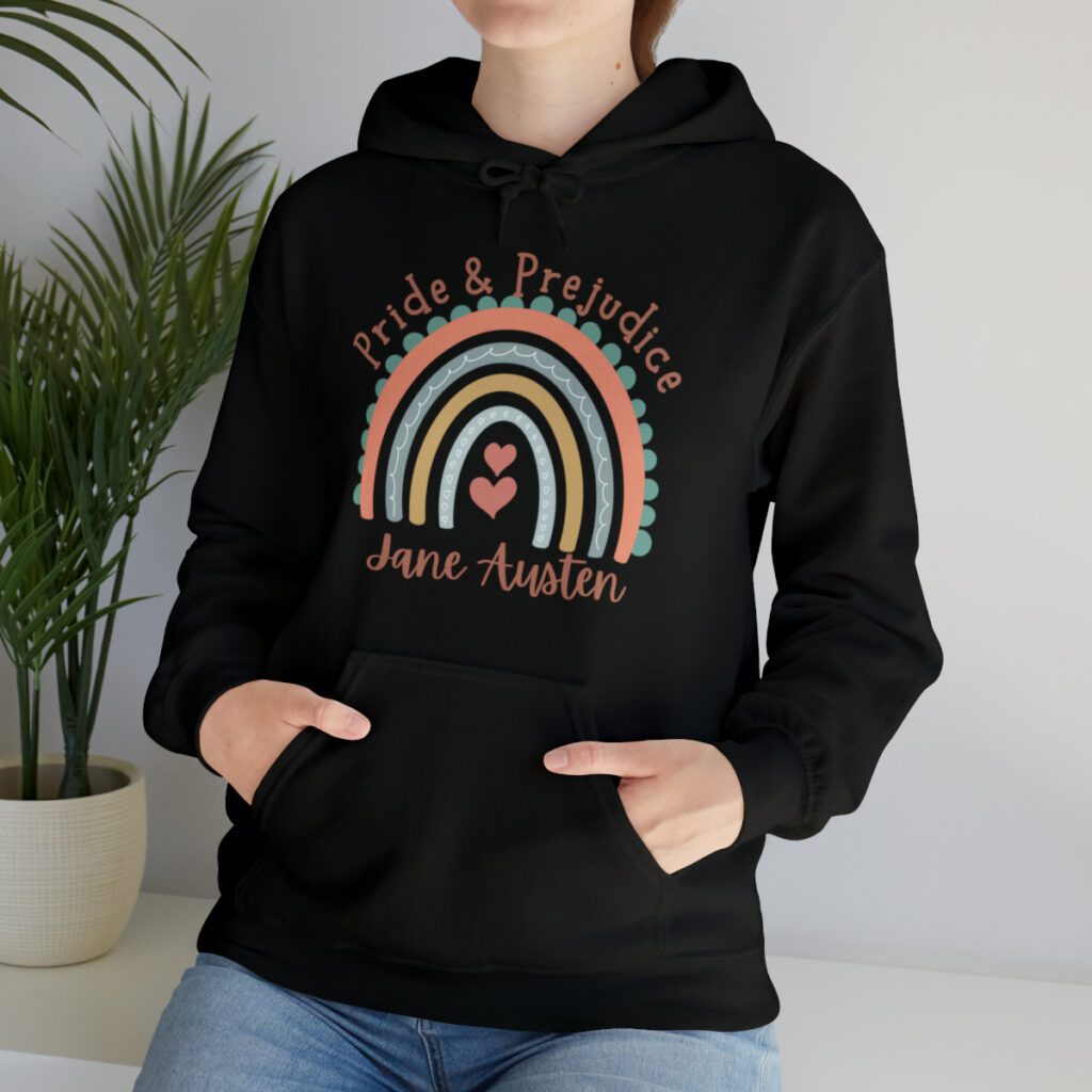 Pride and Prejudice Rainbow Hoodie