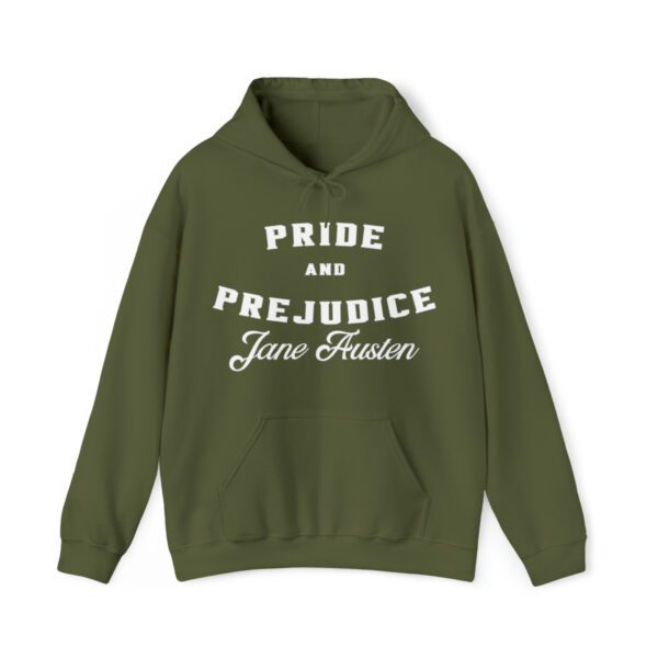 Pride and Prejudice Hoodie Olive