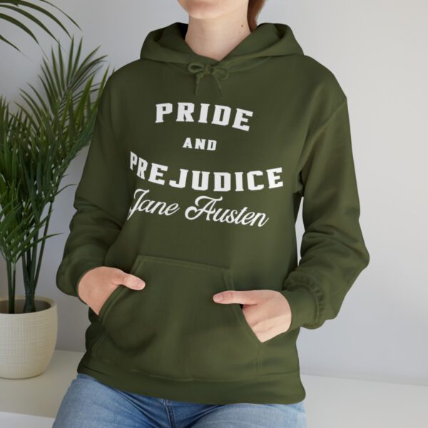 Pride and Prejudice Hoodie Olive