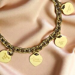 Novel 7 Charm Bracelet