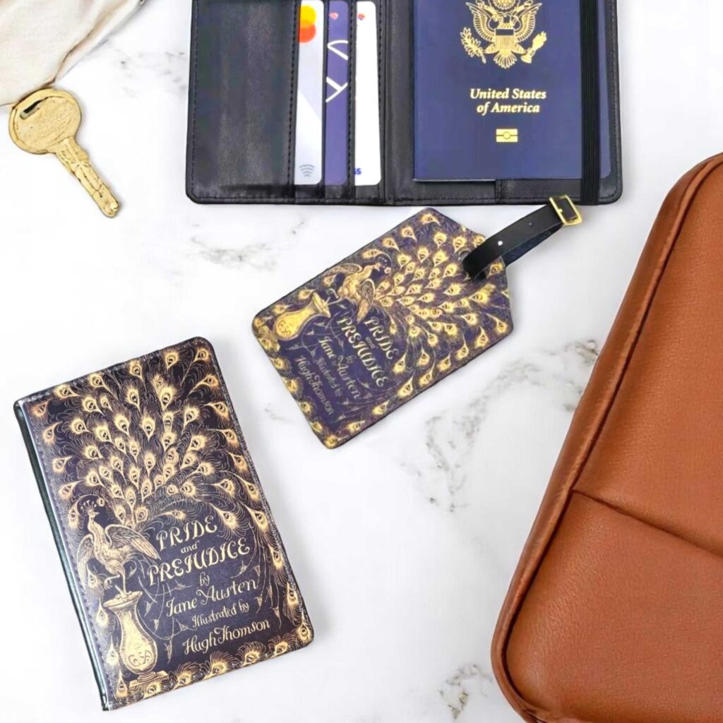 Pride And Prejudice Passport Cover & Luggage Tag