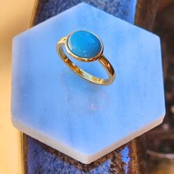 Jane Austen Replica Turquoise Ring - 8