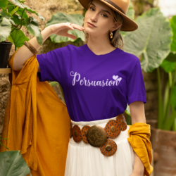 Persuasion Purple Puff Shirt