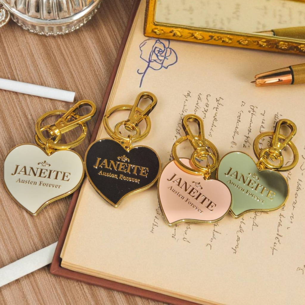 Janeite Forever Keychain