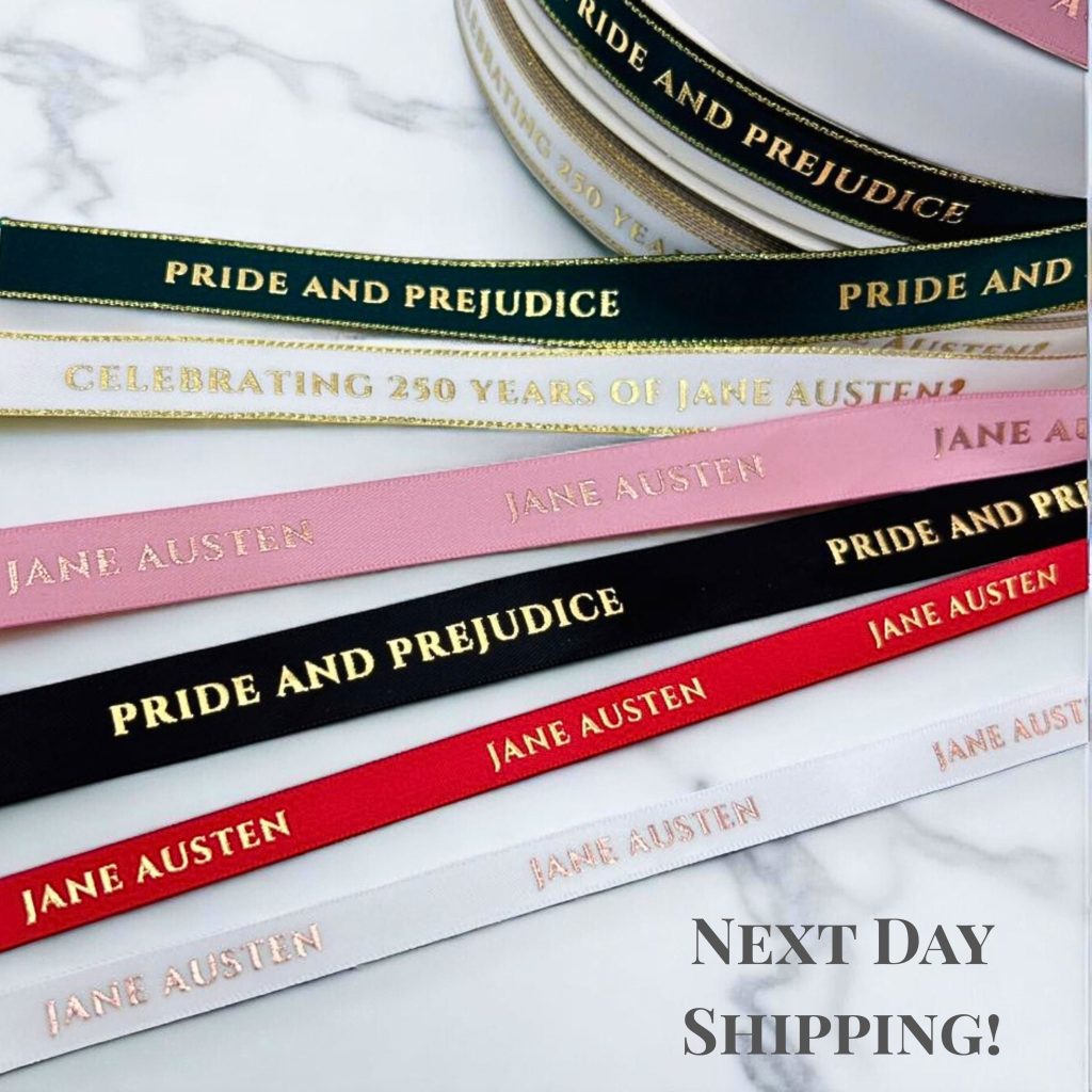 Satin Ribbon Jane Austen Decorative Ribbon