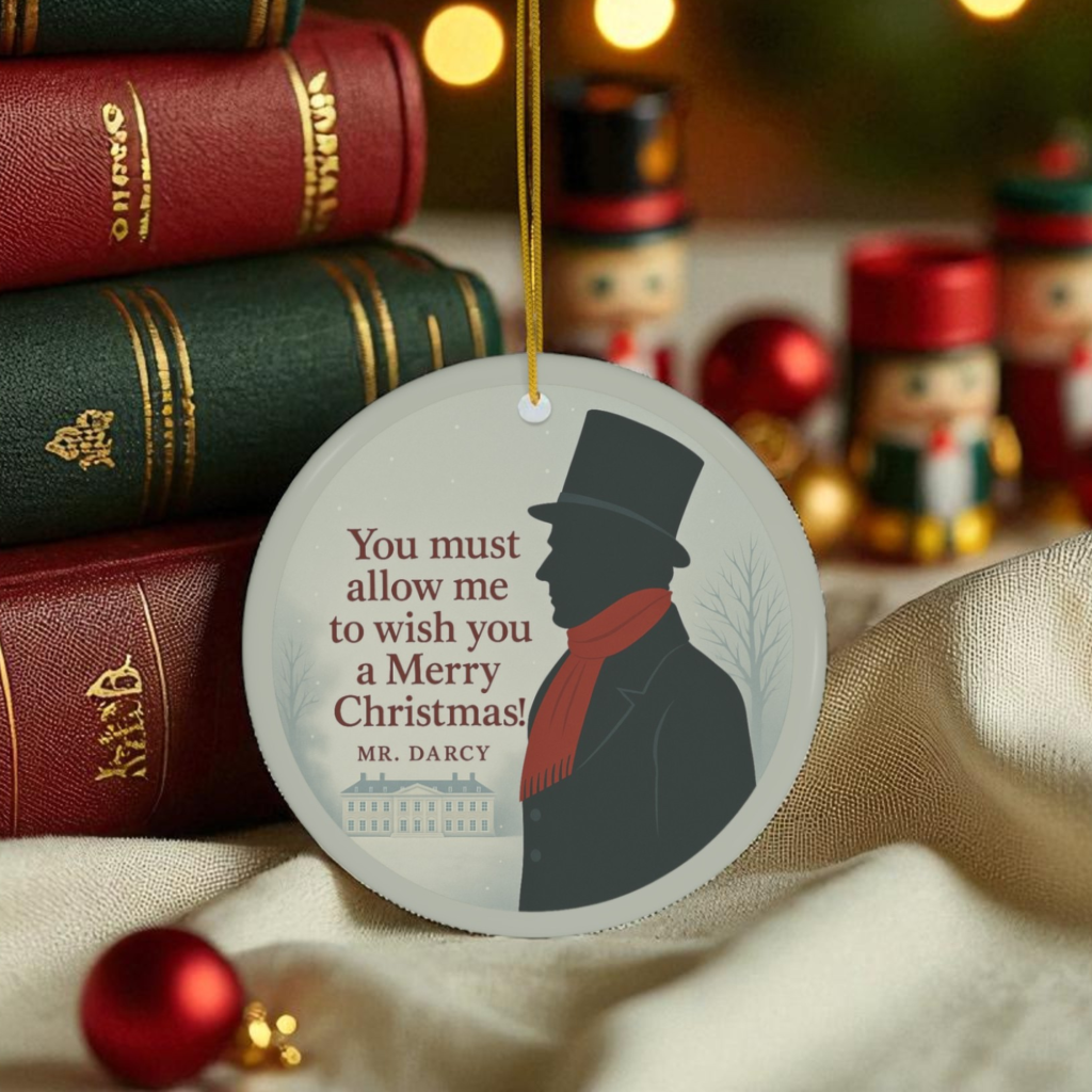 Mr. Darcy Holiday Ornament Limited Edition