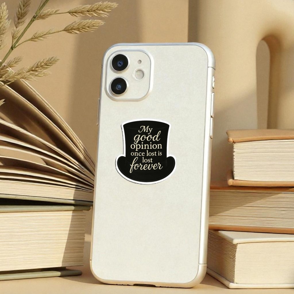 Good Opinion Once Lost Matte Sticker